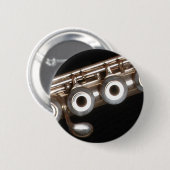 Flute Ronde Button 5,7 Cm (Voorkant /achterkant)