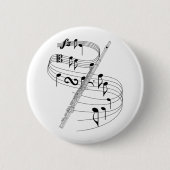 Flute Ronde Button 5,7 Cm (Voorkant)