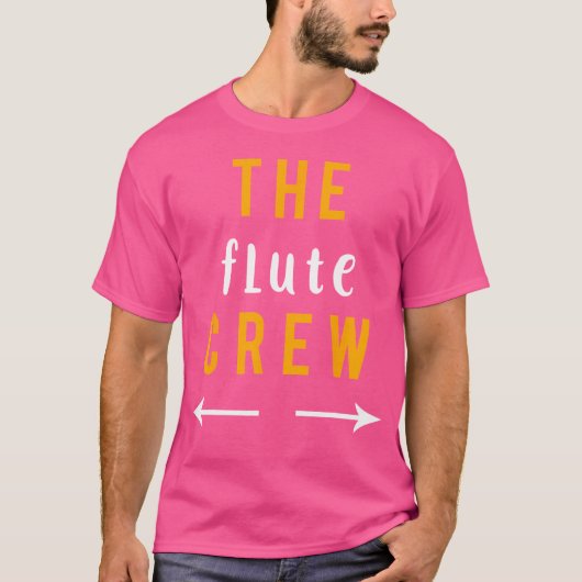 Flute Shirt - Flute Crew T-shirt (Voorkant)