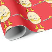 Flute Spelling Egghead Cadeaupapier (Rol Hoek)
