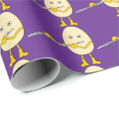 Flute Spelling Egghead Cadeaupapier (Rol Hoek)