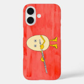 Flute Spelling Egghead Case-Mate iPhone Case (Achterkant)