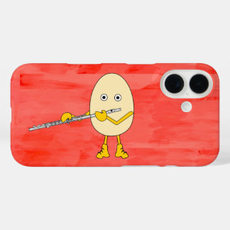 Flute Spelling Egghead iPhone 16 Hoesje