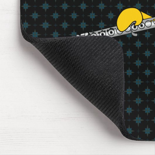 Flute Spelling Egghead Muismat (Hoek)