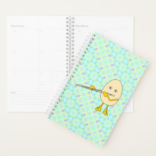 Flute Spelling Egghead Planner (Display)