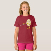 Flute Spelling Egghead T-shirt (Voorkant volledig)