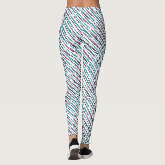 Flute Stripes-Leggings Leggings (Achterkant)