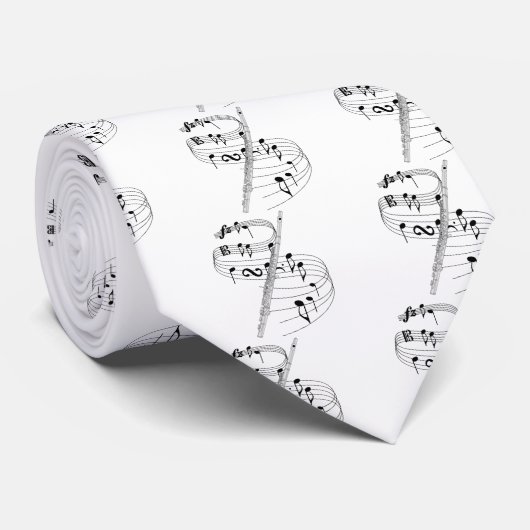 Flute Stropdas (Opgerold)