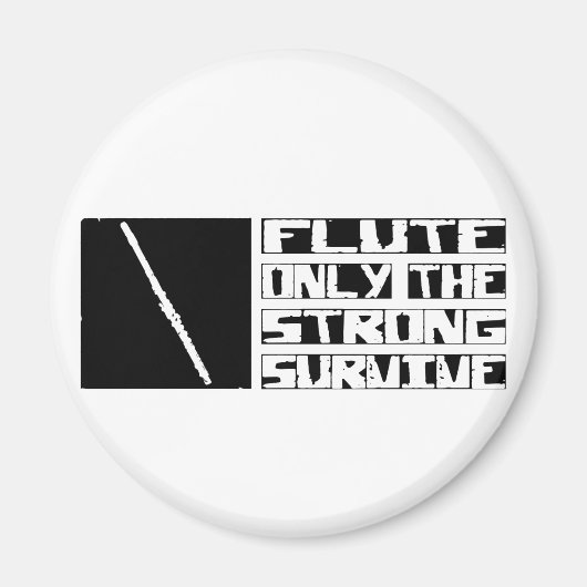 Flute Survive Magneet (Voorkant)
