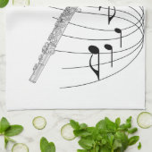 Flute Theedoek (Gevouwen)