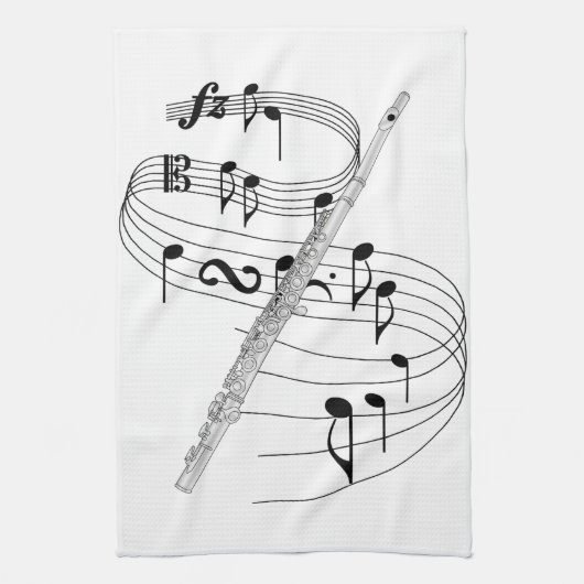 Flute Theedoek (Verticaal)