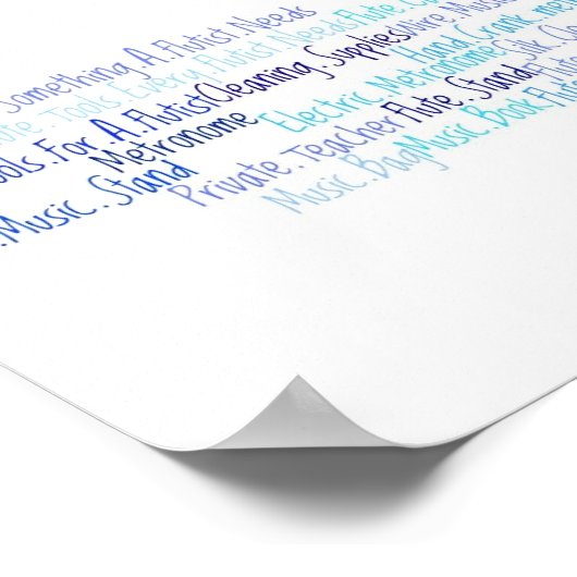 Flute Tools Poster (Hoek)