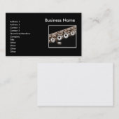 Flute Visitekaartje (Voorkant / Achterkant)