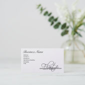 Flute Visitekaartje (Staand voorkant)