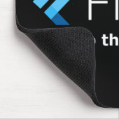 Fluter: "Kom naar de Dart Side" Mousepad Muismat (Hoek)