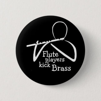 Flutes Kick Brass. Ronde Button 5,7 Cm
