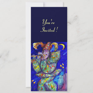 FLUTIST IN BLUE Party-programma Kaart