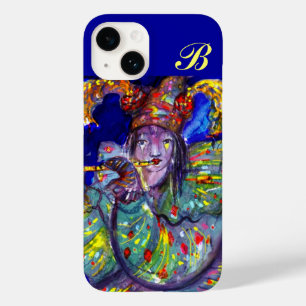 FLUTIST IN BLUE / Venetië - nachtmonogram Case-Mate iPhone Case