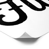 Flutist Musician | Flute Orchestra Gift Idee Poster (Hoek)