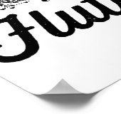 Flutist Musician | Flute Orchestra Gift Idee Poster (Hoek)