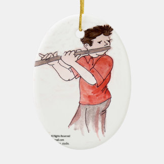 Flutist Ornament