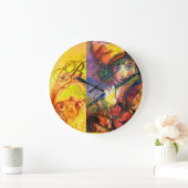 FLUTIST PORTRAIT/Venetiaans Masquerade Monogram Grote Klok (Huis)