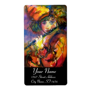 FLUTIST PORTRAIT/Venetiaanse Masquerade Etiket
