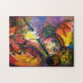 FLUTIST PORTRAIT/Venetiaanse Masquerade Legpuzzel (Horizontaal)