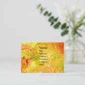 FLUTIST PORTRAIT/Venetiaanse Masquerade Visitekaartje (Staand voorkant)