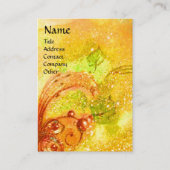 FLUTIST PORTRAIT/Venetiaanse Masquerade Visitekaartje (Voorkant)