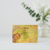 FLUTIST PORTRAIT/Venetiaanse Masquerade Visitekaartje (Staand voorkant)