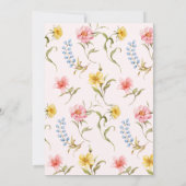 Flutter and Twirl Fairy Any Age Princess Birthday Kaart (Achterkant)