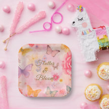 Flutter & Bloom Levendige Bloemen & Vlinders