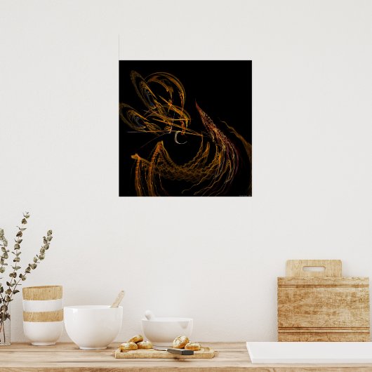 Flutter Dag Poster (Keuken)