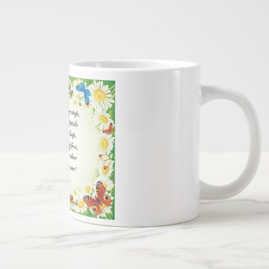 Flutter door grote koffiekop (Rechts)