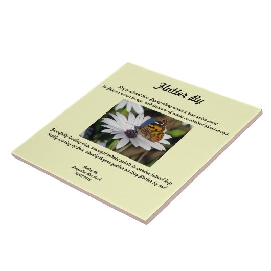 Flutter door Tegel Tegeltje (Zijkant)