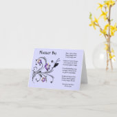 Flutter door Wenskaart Kaart (Gele Bloem)