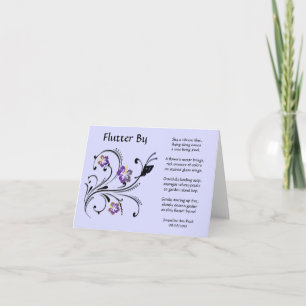Flutter door Wenskaart Kaart