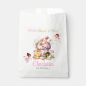 Flutter en Kronkel Fairy Verjaardagsfeestje Favor Bedankzakje (Voorkant)