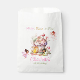 Flutter en Kronkel Fairy Verjaardagsfeestje Favor  Bedankzakje