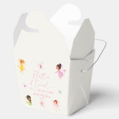 Flutter en Twirl Betoverd Fairy Baby shower Bedankdoosjes (Geopend)