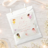 Flutter en Twirl Betoverd Fairy Baby shower Bedankzakje (Geknipt)