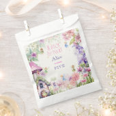 Flutter en twirl Fairy tuin waterverf verjaardag Bedankzakje (Geknipt)