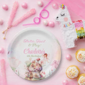 Flutter en Twirl Fairy Verjaardagsfeestje Borden Papieren Bordje (Feest)