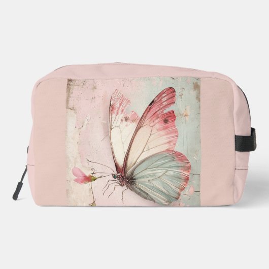 Flutter en Twirl Flower feeënmeisje Toilettasje (Achterkant)