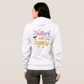 Flutter fancy hoodie (Achterkant volledig)
