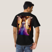 Flutter & Fly: Mooie Butterfly Design T-shirt (Achterkant volledig)