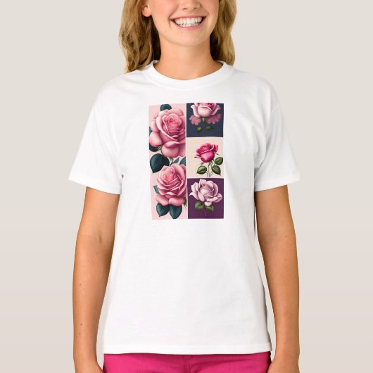 Flutter & Grace: Elegante vlinder T-shirt Design (Voorkant)