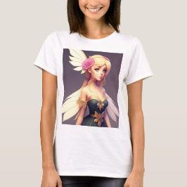 Flutter & Grace: Elegante vlinder T-shirt Design