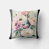 Flutter & Grace: Elegante vlinder T-shirt Design Kussen (Achterkant)